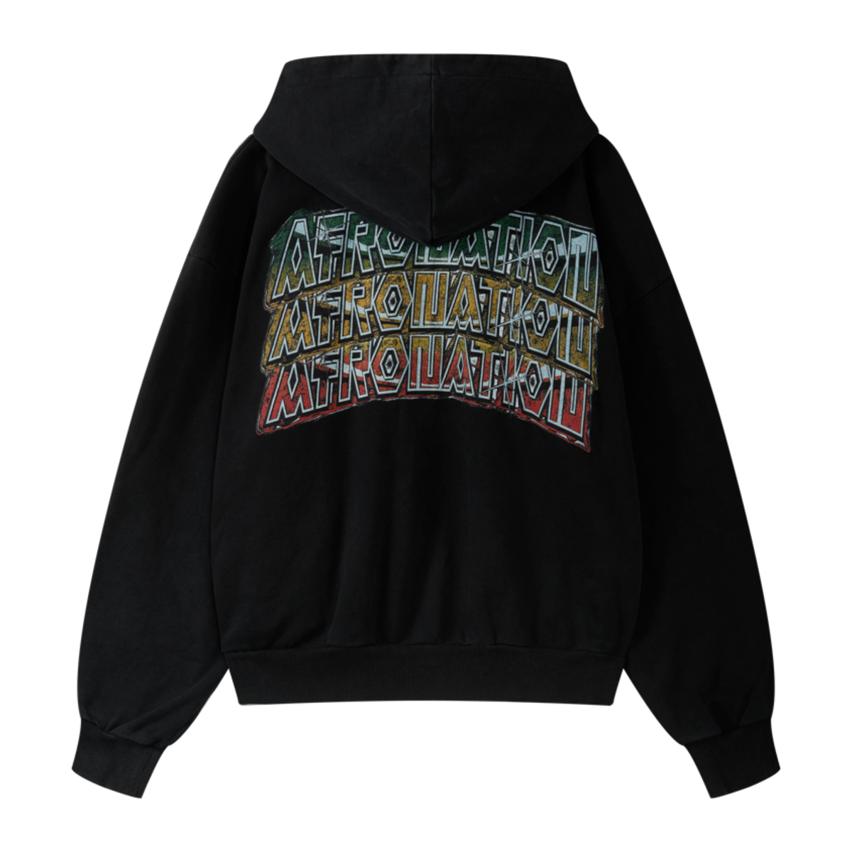 Zip hoodie, back