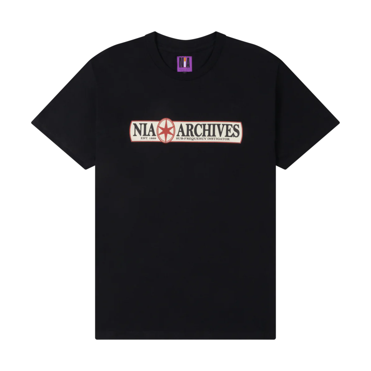 Label tee, front
